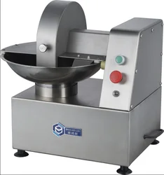 5L Stainless Steel Automatic Vacuum Meat Bowl Cutter /vacuum Meat Chopper Mixer