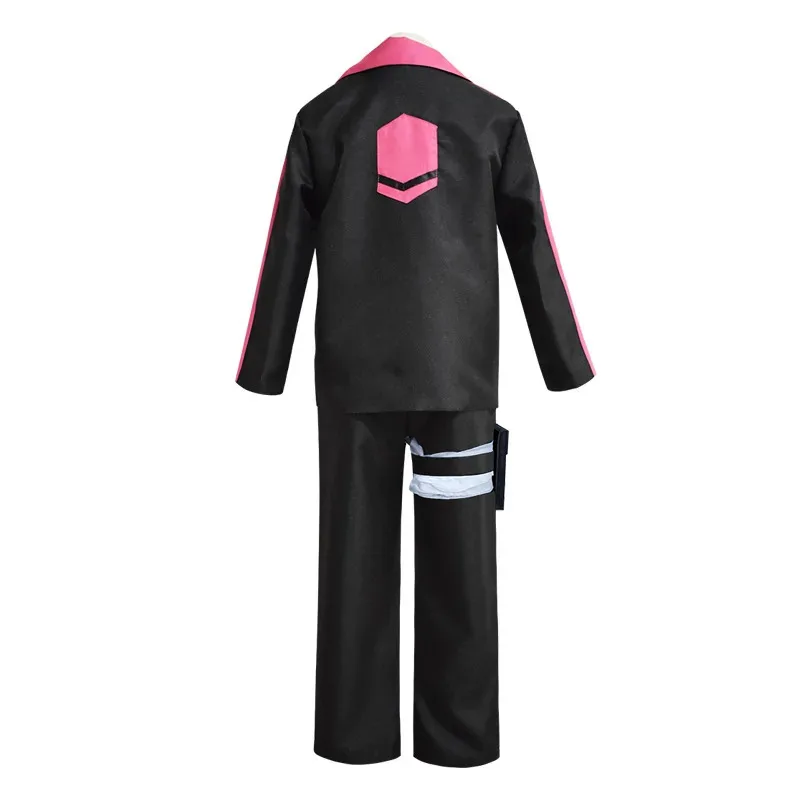 

qq273Костюм аниме NEXT GENERATIONS Узумаки Боруто, черное пальто, повязка на голову, костюм для мужчин и мальчиков, костюмы для косплея на Хэллоуин c