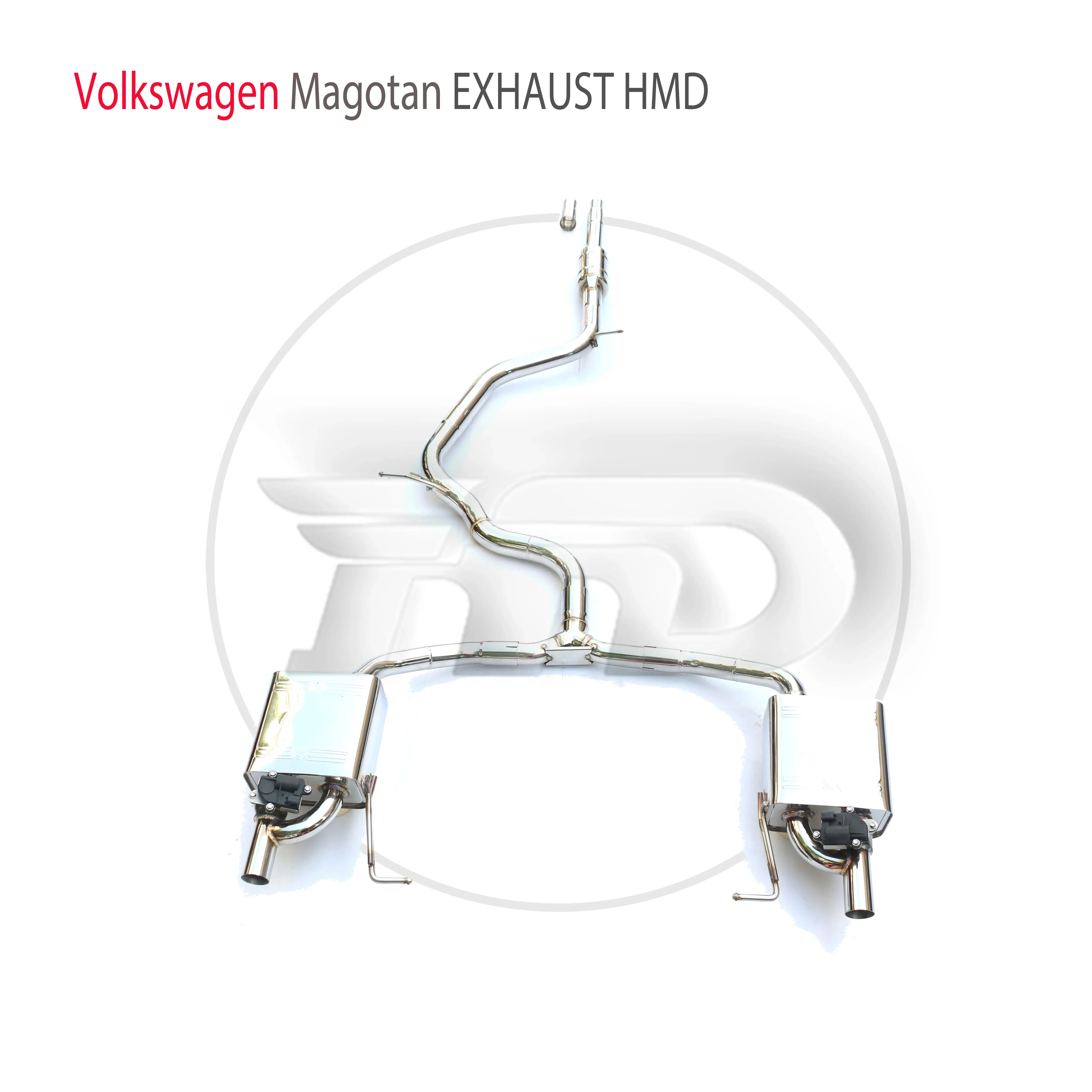 

HMD Stainless Steel Exhaust System Performance Catback is Suitable for Volkswagen Magotan Passat Car Valve Muffler