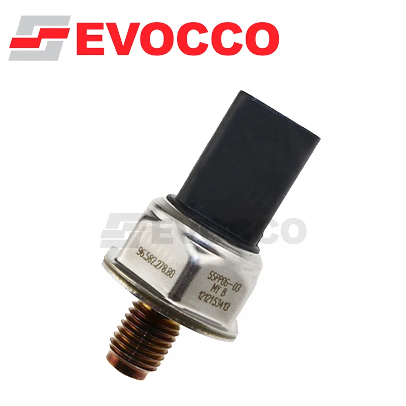 Fuel Rail Pressure Sensor 55PP06-03 9658227880 1920GW For Peugeot 307 206 Citroen C1 C2 C3 C4 Xsara Berlingo Picasso 1.4 1.6 HDI