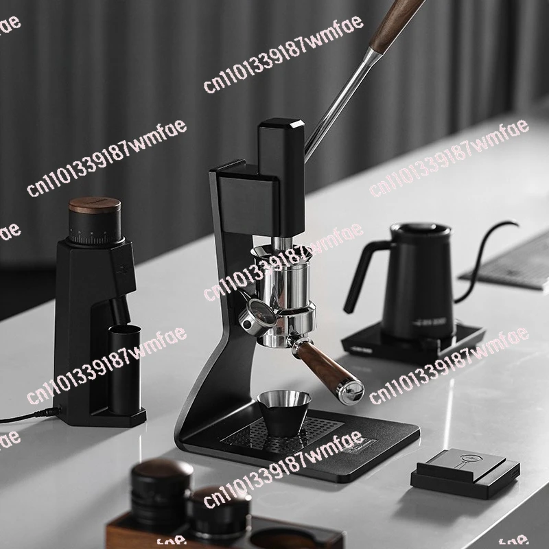Outdoor convenient coffee machine Italian semi-automatic concentration manual variable pressure tie rod hand pressure