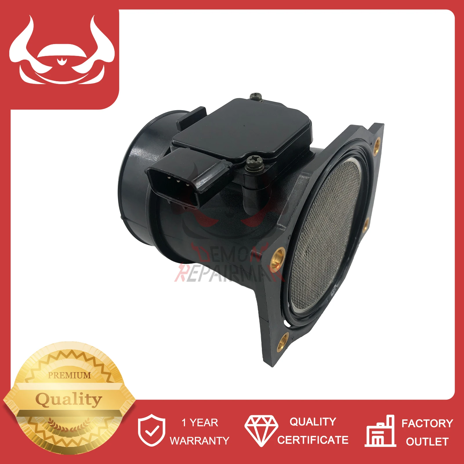

New Air Flow MAF Meter Sensor Compatible With NISSAN PATHFINDER II 1997-2004 INFINITI QX4 22680-5J000 YF5Z 12B579-AA 226805J000