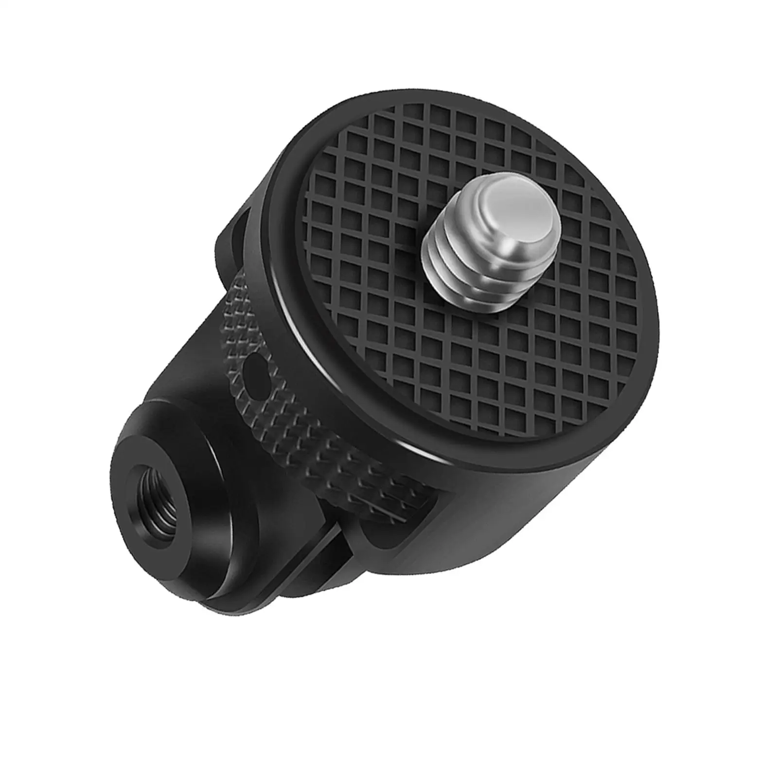 محول تركيب من سبائك الألومنيوم مع برغي 1/4 بوصة قابل للتعديل لإضاءة الكاميرا