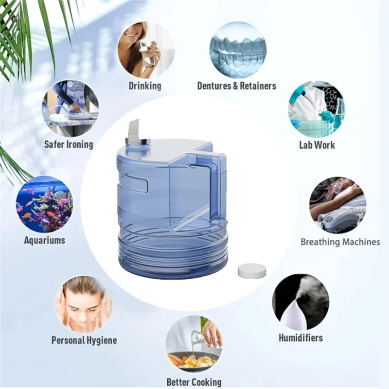 A99G-4L For Home Use Water Distiller Container Compatible With Countertop Distillers–Ideal For  Care& Beauty Treatments