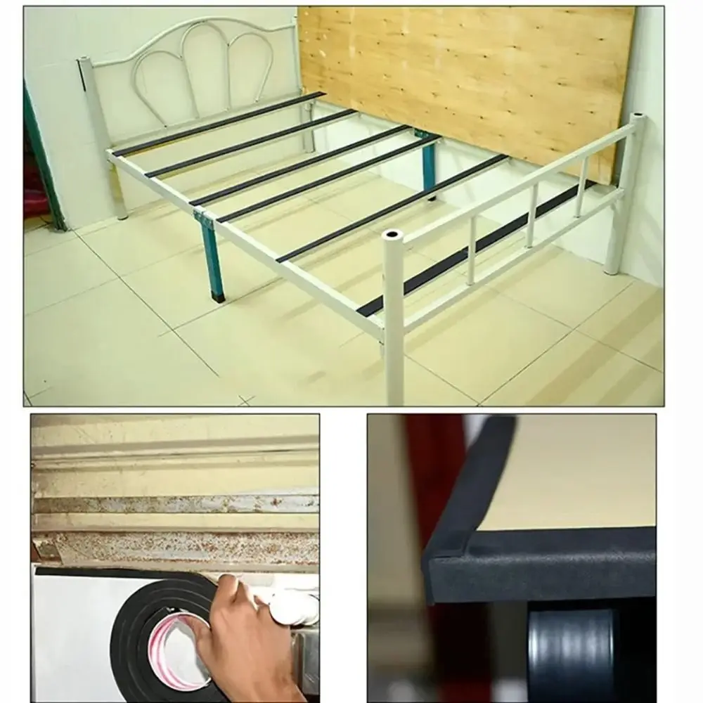 New 10M Foam Sponge Tape EVA Strong adhesive Rubber Seal Strip Single-sided Waterproof Tape