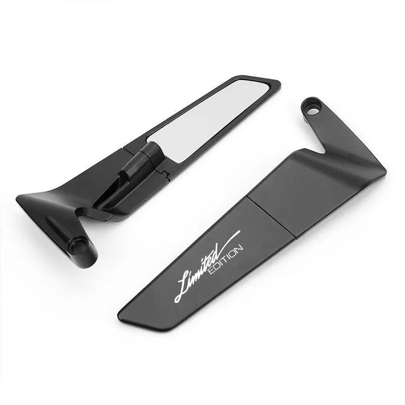 

Motorcycle carbon fibre Mirror Stealth Winglets Rearview Mirrors For YAMAHA MT03 MT 03 MT-03