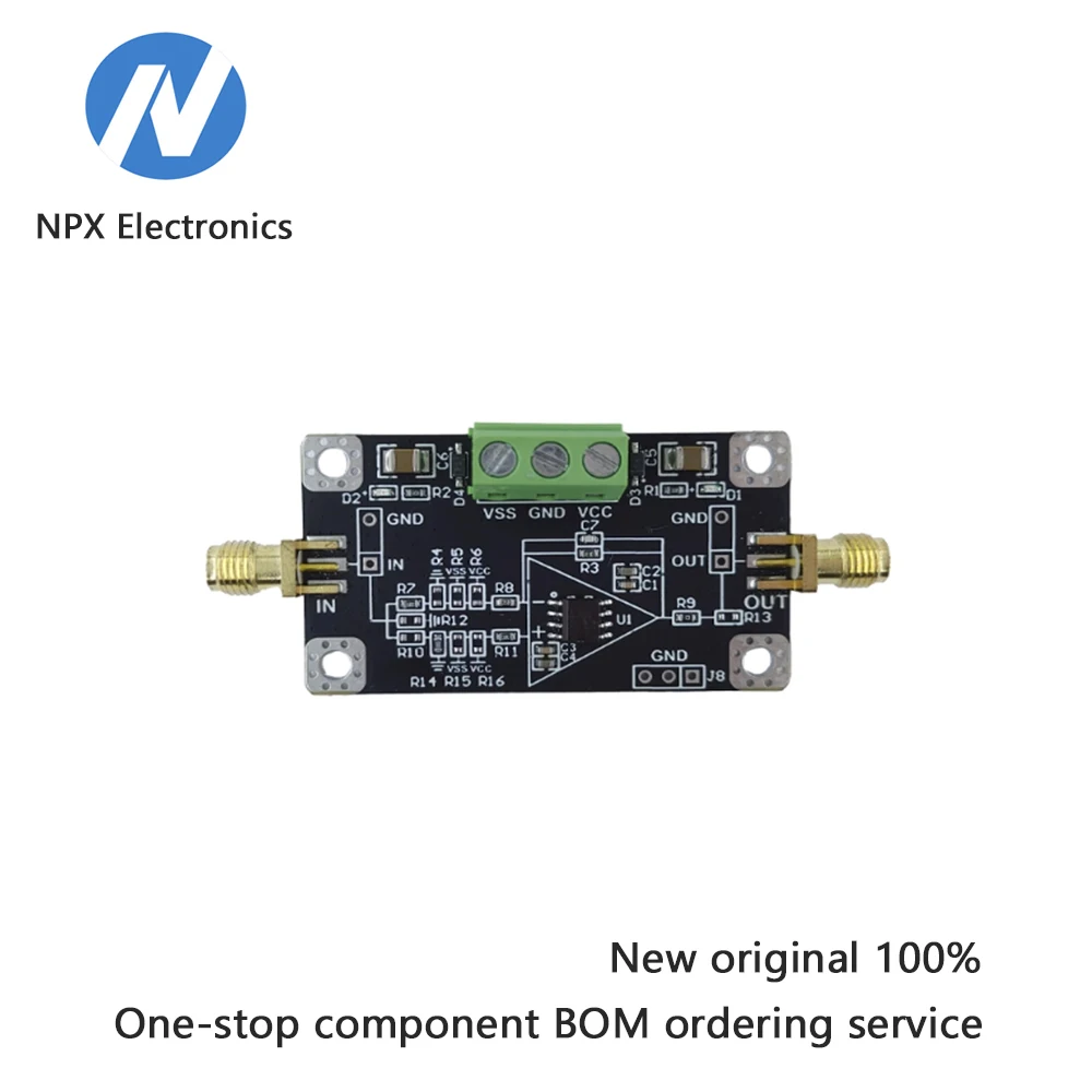 

Модуль инвертирующего усилителя AD817 — высокоскоростной буферный инвертирующий усилитель напряжения — толкатель излучателя — настраиваемый