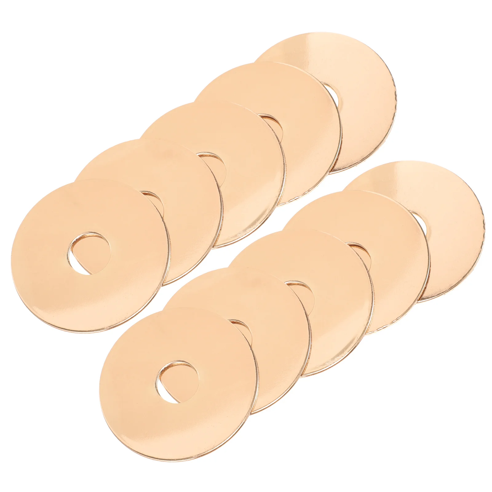 

10Pcs M10 Light Holder Ring Durable Iron Material Easy Install Multiple Colors Lamp Cover Accessory M10 Light Holder Ring