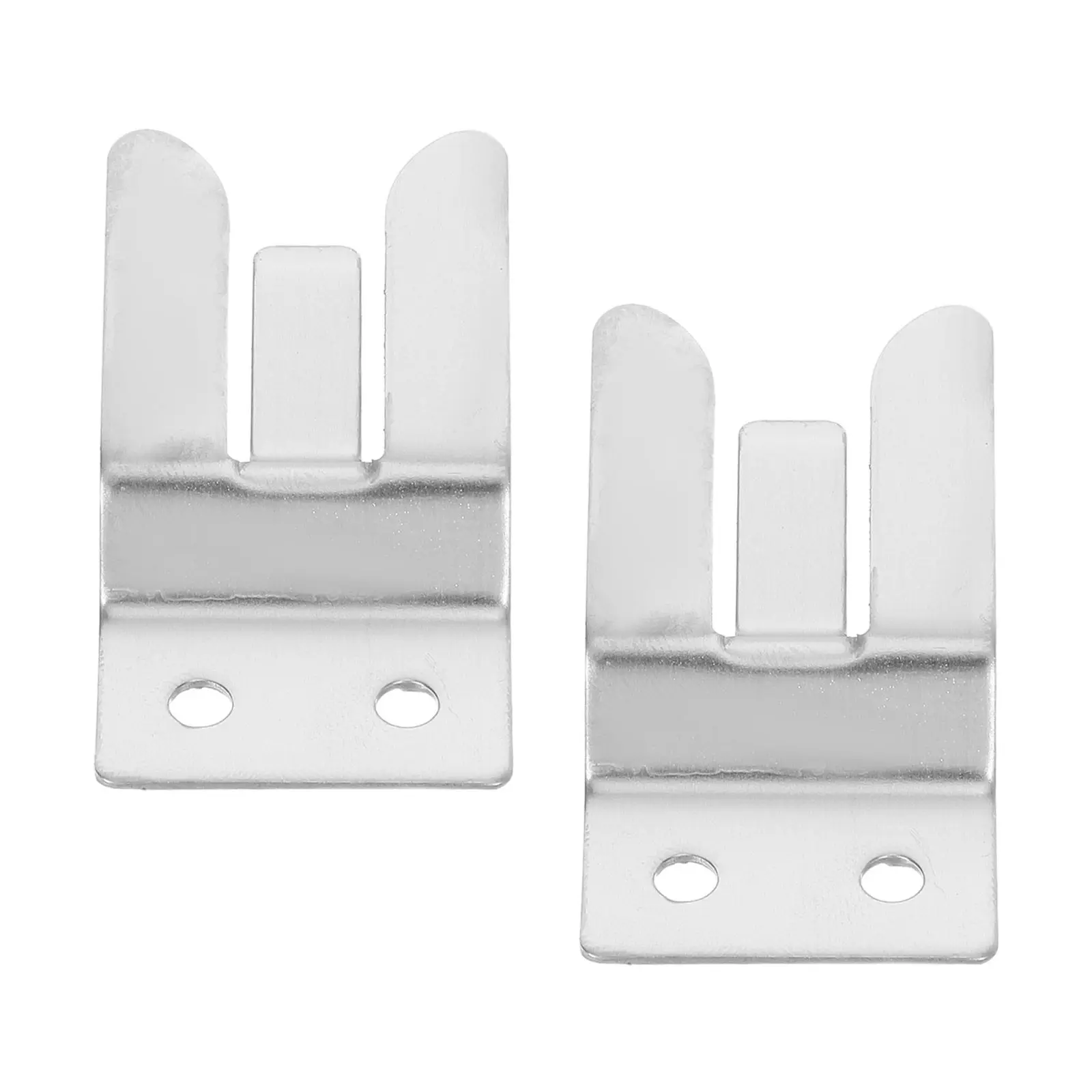 2Pcs Heavy Duty Car Microphone Clip Holder Universal Radio Mount Mic Secure Dash Fixing Bracket Space Saving Stable