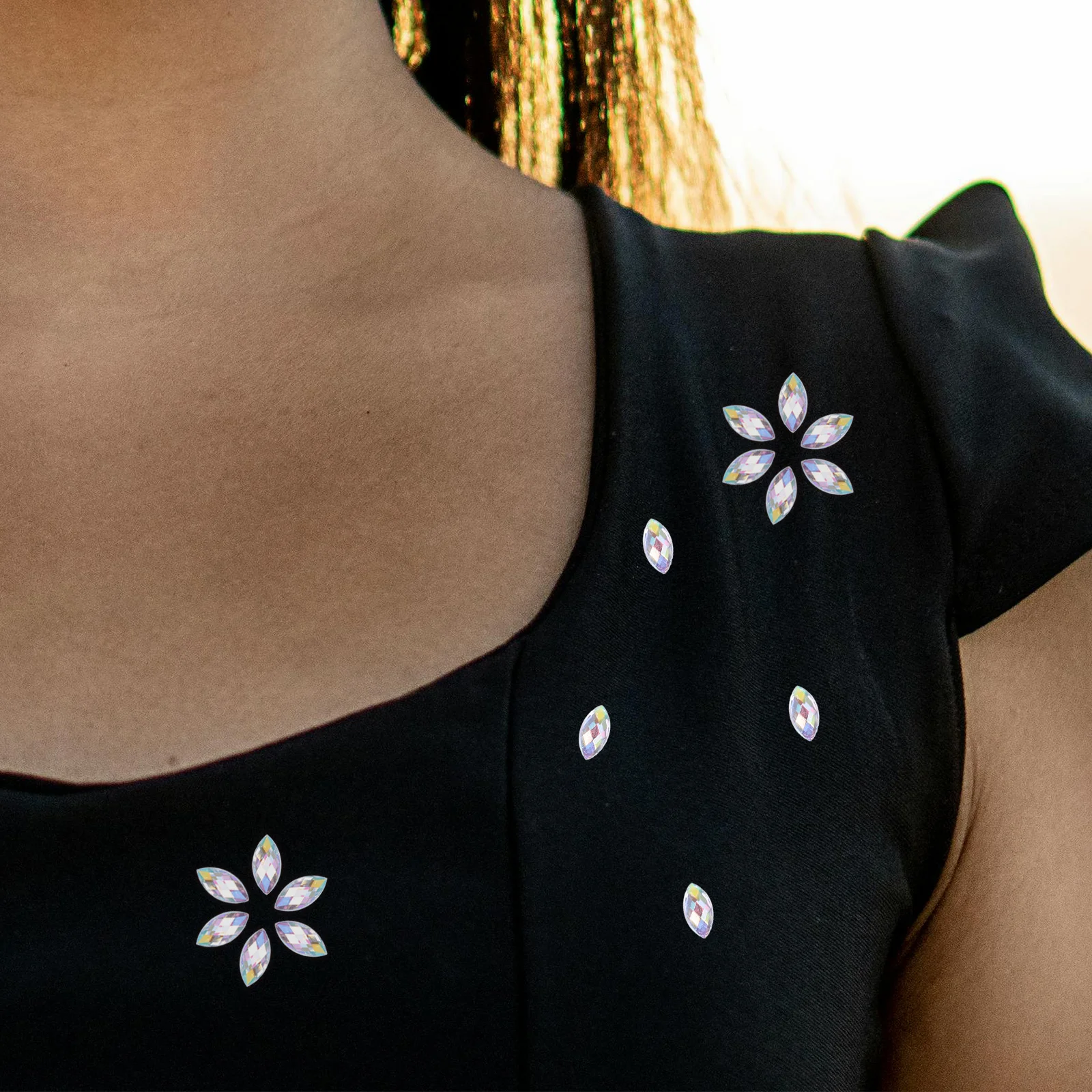 600 pièces perceuse pierres précieuses Flatback acrylique strass Ab couleurs scintillantes pour Nail Art coque de téléphone bricolage artisanat bijoux