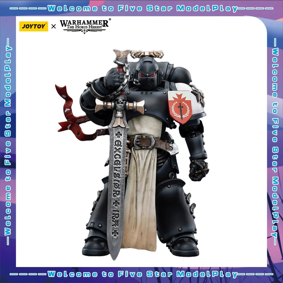 

【FS】Фигурки JOYTOY Warhammer 40K в масштабе 1/18: Черные тамплиеры, Чемпион Императора Ролантус. Модели, игрушки, подарки.