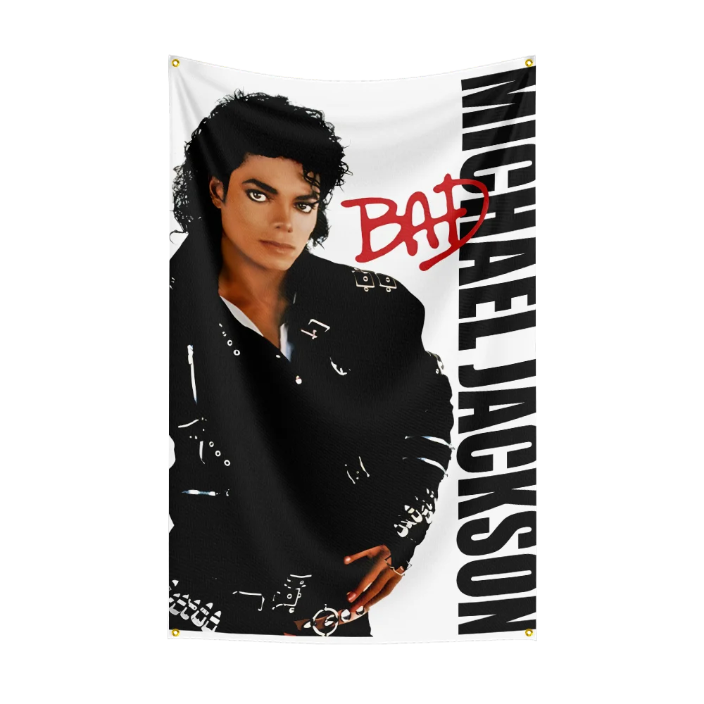 Music Band Flag for M-Mi-ch-ae-l J-Ja-ck-so-n png Fans Banner fan collection background decoration photo backdrop pennant