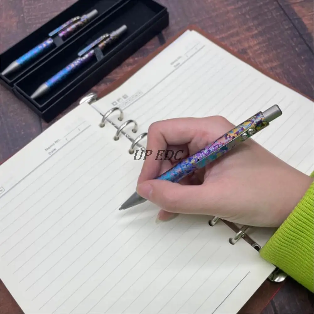 Titanium Alloy Pen Tactical Pen Color Pen Stationery Outdoor Rollerball Pen Ball Point Pen