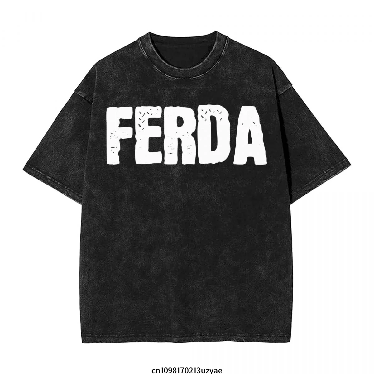

Мужская винтажная хлопковая футболка с короткими рукавами Ferda Letterkenny, летняя футболка в стиле хип-хоп
