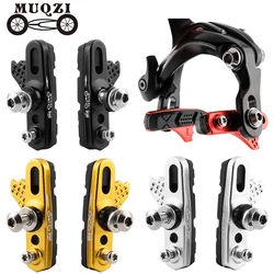MUQZI Bicycle Brake Pads C Brake Callipers Brakes Shoes Bike Brake Holder For Carbon Fiber Road Bike Wheels