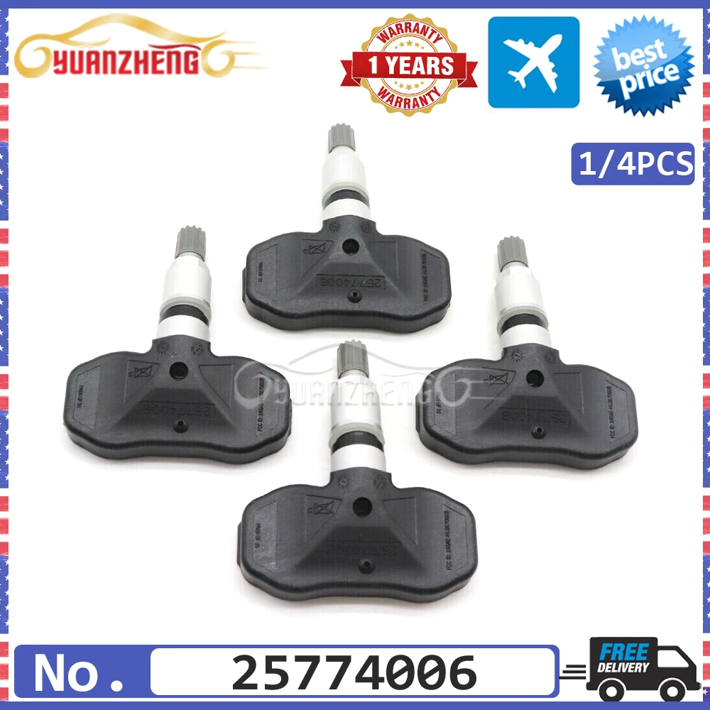 

Автомобильный датчик давления в шинах TPMS для Buick Rainier GM C Envoy Xl Xuv Saab 9-7x 2001-2009 315 МГц 25774006