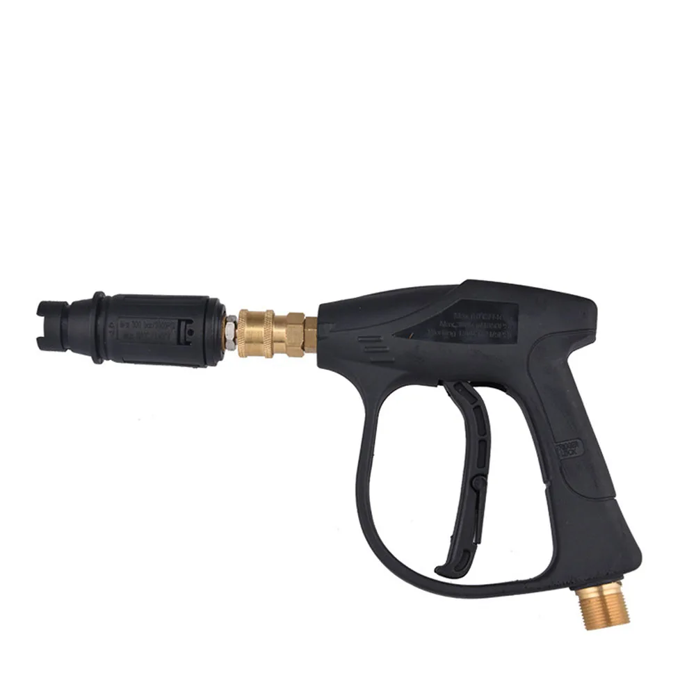 Pistola de agua de alta presión M14, boquilla de pico de pato ajustable en forma de ventilador, cabezal de pistola de agua para el hogar 280,