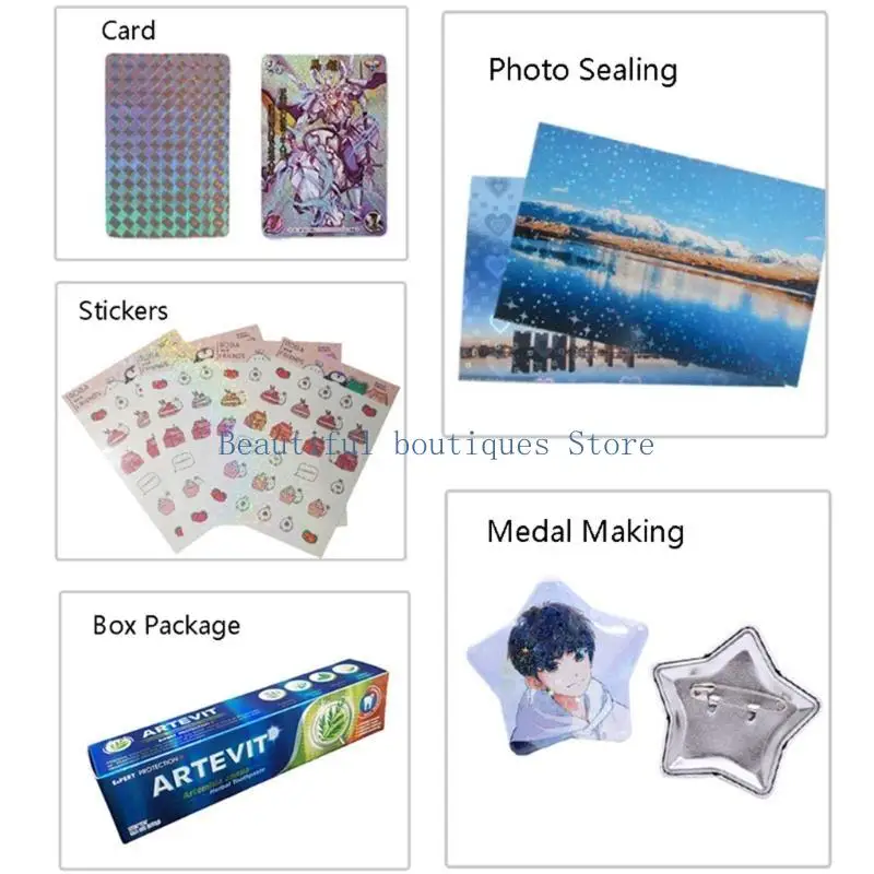 U4LF Inkjet Printing 10 Sheets Pattern Pattern Diamond Patter