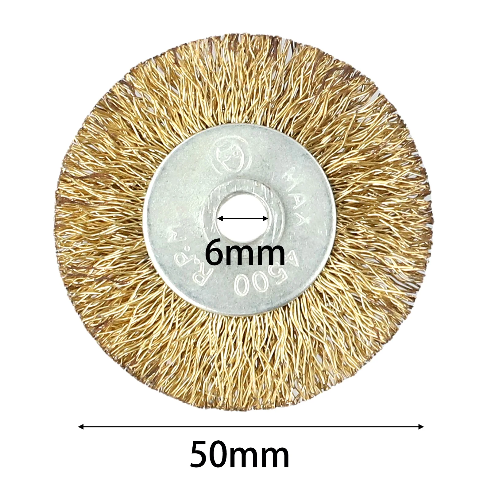 Wire Wheel Brush Flat Crimped Stainless Steel 38mm 50mm 65mm 75mm Angle Grinder Accessories Wood Cleaning Polishing Tools