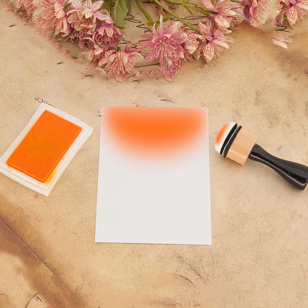 

1 set Mini Sponge Brush Tools Painting Blending Brushes Card Making, Sponge Stamper For Artists, Painting Supplies For Oil