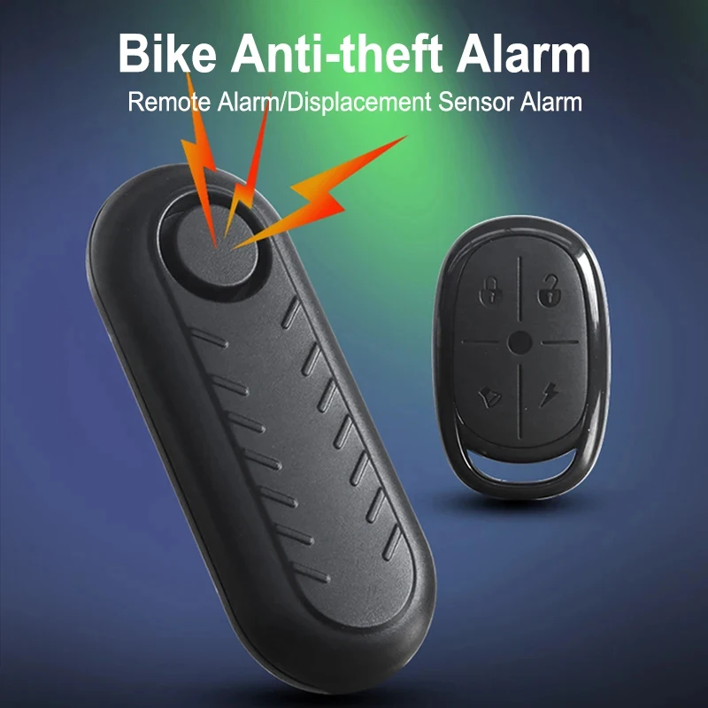 

2026New Wireless Bicycle Alarm Remote Control Waterproof Electric Motorcycle Scooter Bike Security Protection Anti theft Alarms