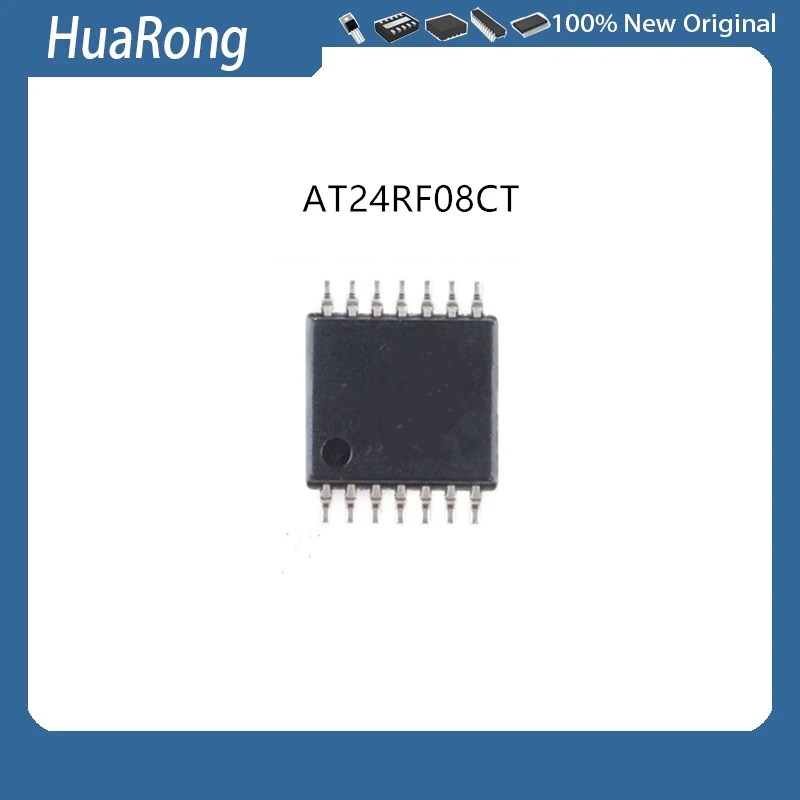 5Pcs/Lot   AT24RF08CT 24RF08CT TSSOP-14