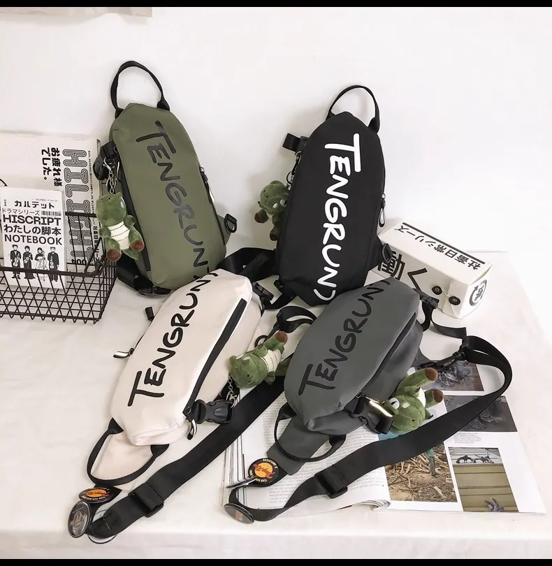 Bolsa crossbody masculina verão pequena mochila 2026 nova moda meninos bolsa de ombro para meninos