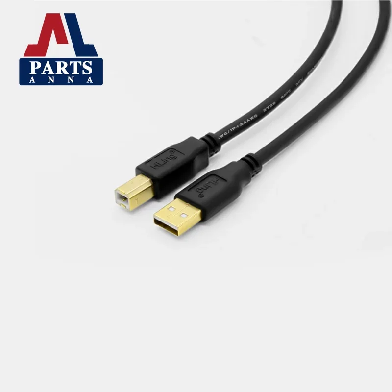 1Pcs USB High Speed 2.0 A To B Male Cable for Canon Brother Samsung Hp Epson Printer Cord  1m