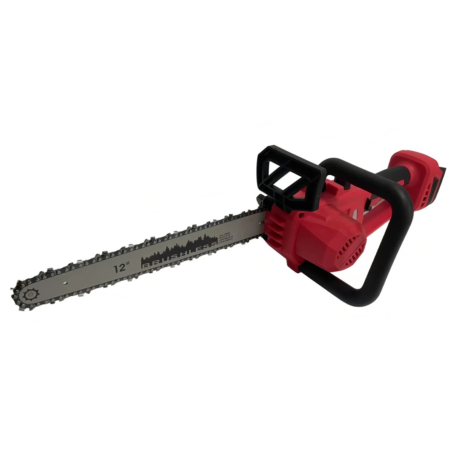 For Milwaukee 18V Battery 12 Inch Brushless Chain Saw Auto Oiler High-power Cordless Electric Chainsaw Wood Cutting Power Tools