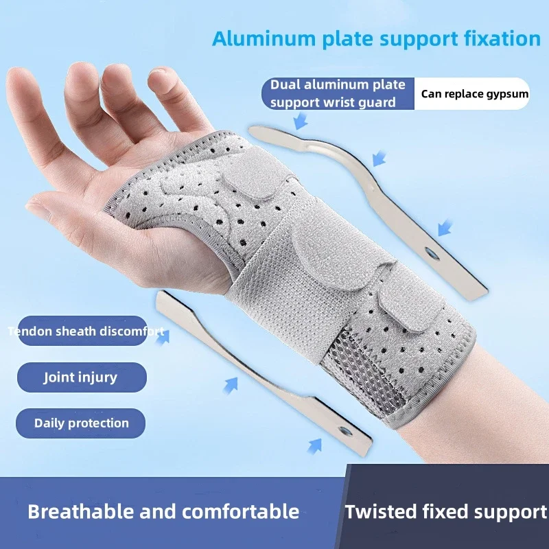 Professional Wrist Support Wristband, tala respirável, cinta de pulso, artrite, carpo, túnel, entorse mão, tendinite