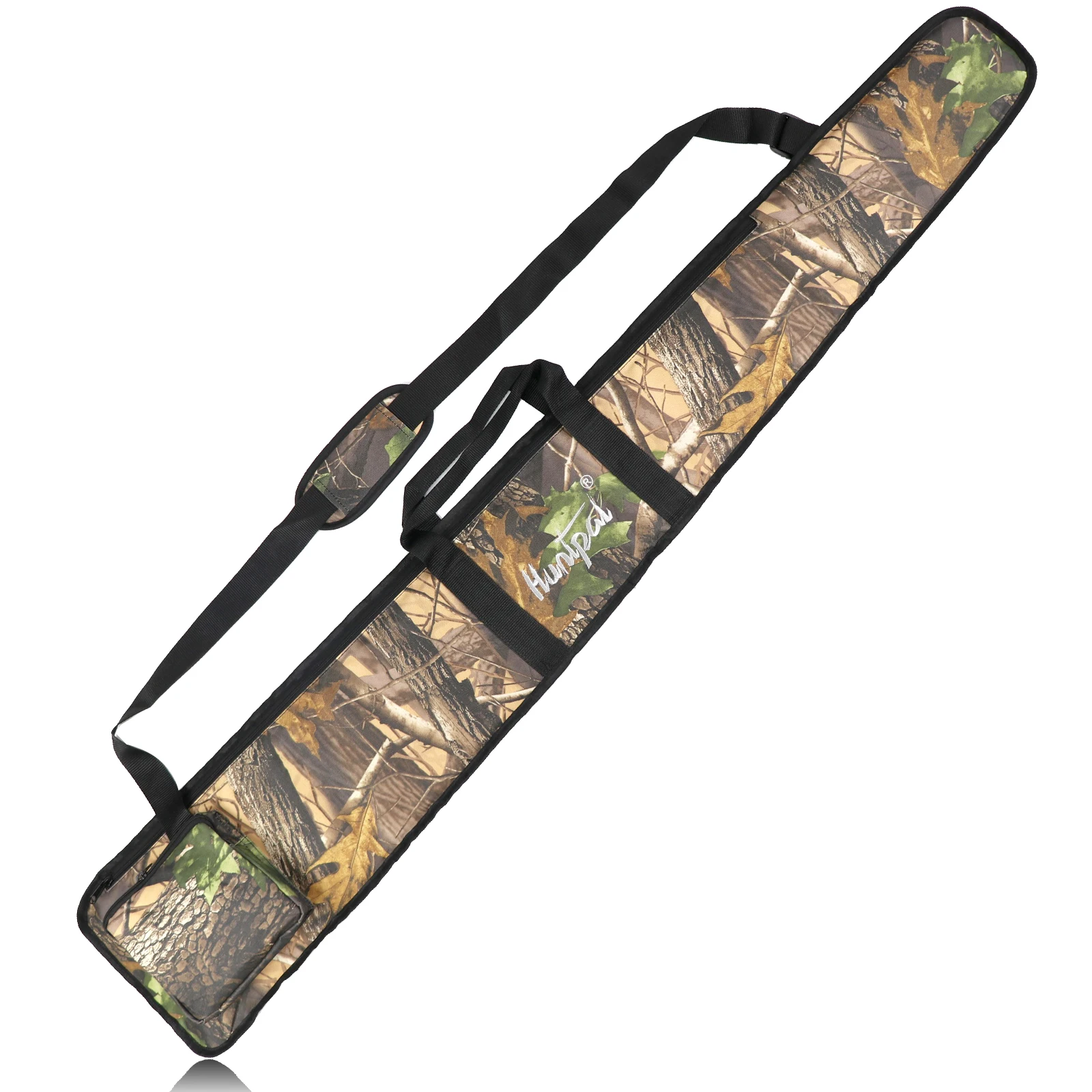 Étui de transport tactique pour fusil, souple, imperméable, réglable, camouflage, avec poignée et bandoulière pour la chasse