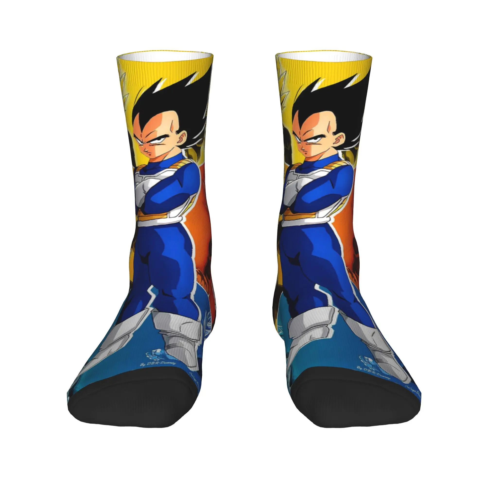 Vegeta Anime(1) Socks  Casual Stockings Autumn Anti Sweat Couple Socks Soft Design Cycling Socks