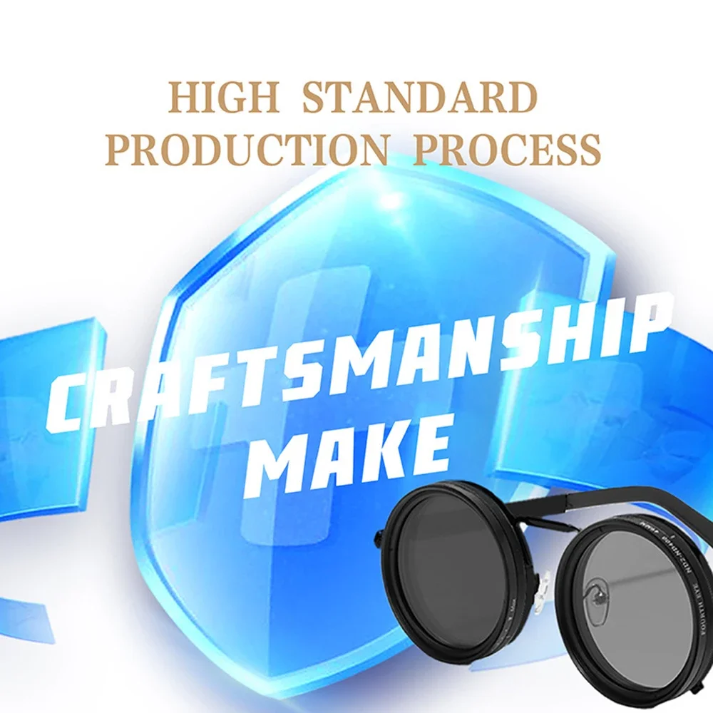 New Fashion ND2-400 Adjustable Dimming Glasses ND Filter 9 Level Polarized Sunglasses UV400 Fishing Sunglasses Driving Apparel