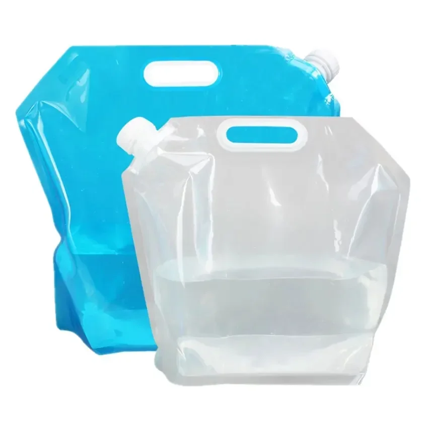 

Water Storage Bags Valve Foldable Portable Large-Capacity Water Container Car Sports Camping Travel BBQ Outdoor Drinking Tools
