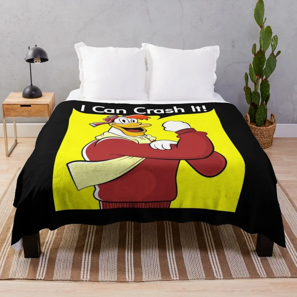 I Can Crash It Throw Blanket Personalized Gift Sofa Quilt Blankets