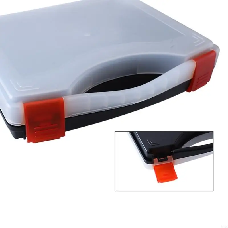 Partes pequeñas organizadores Tornillos Caja clasificación Caja almacenamiento hardware con organizadores hardware