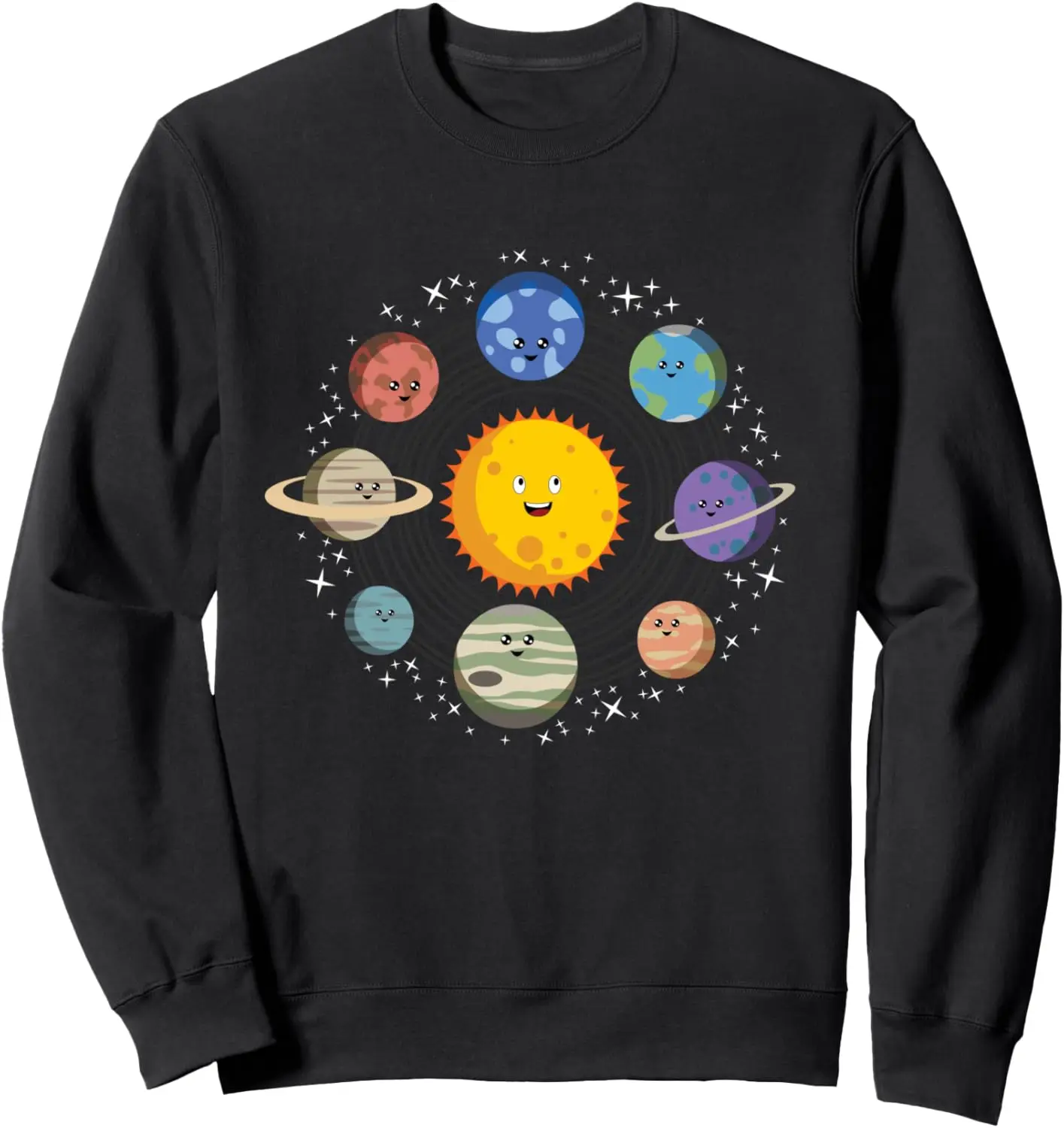 Solar System, Planets, Kids, Boys Girls, Space, Galaxy Sweatshirt