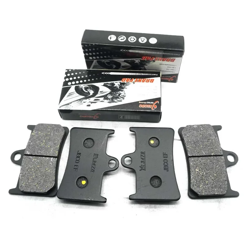 For YAMAHA BT1100 Bulldog 2002 2003 2004 2005 2006 2007 2008 XJR1300 1999 2000 2001 XJR BT Motorcycle Front Brake Disc Pads Kit