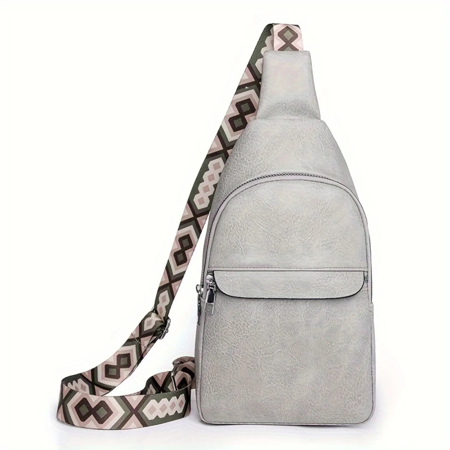 

Fashionable Lightweight Women's Chest Bag with Adjustable Straps & Durable Zippers - Perfect for Daily Commuting & Outdoor Trave