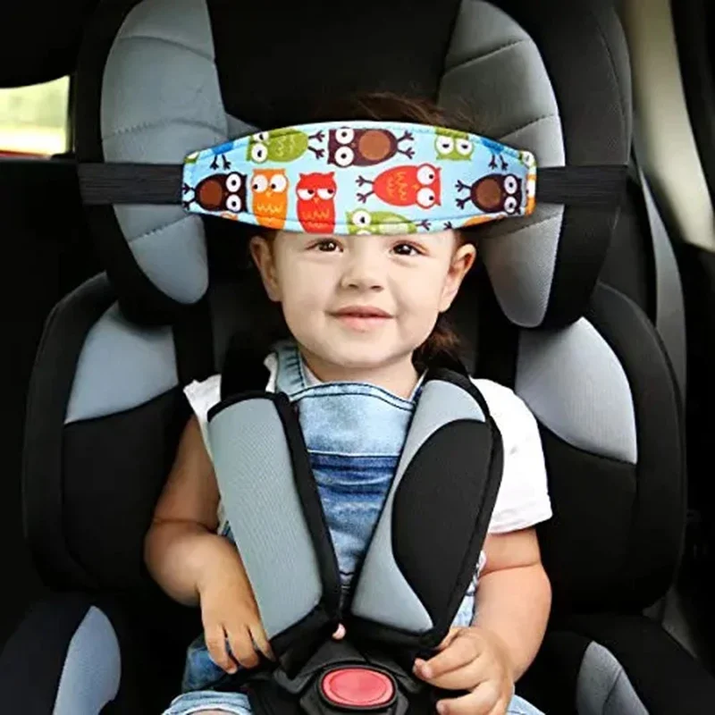 Baby Car Safety Belt Auto Seat Belts Sleep Aid Head Support For Kids Toddler Travel Fixed Strap