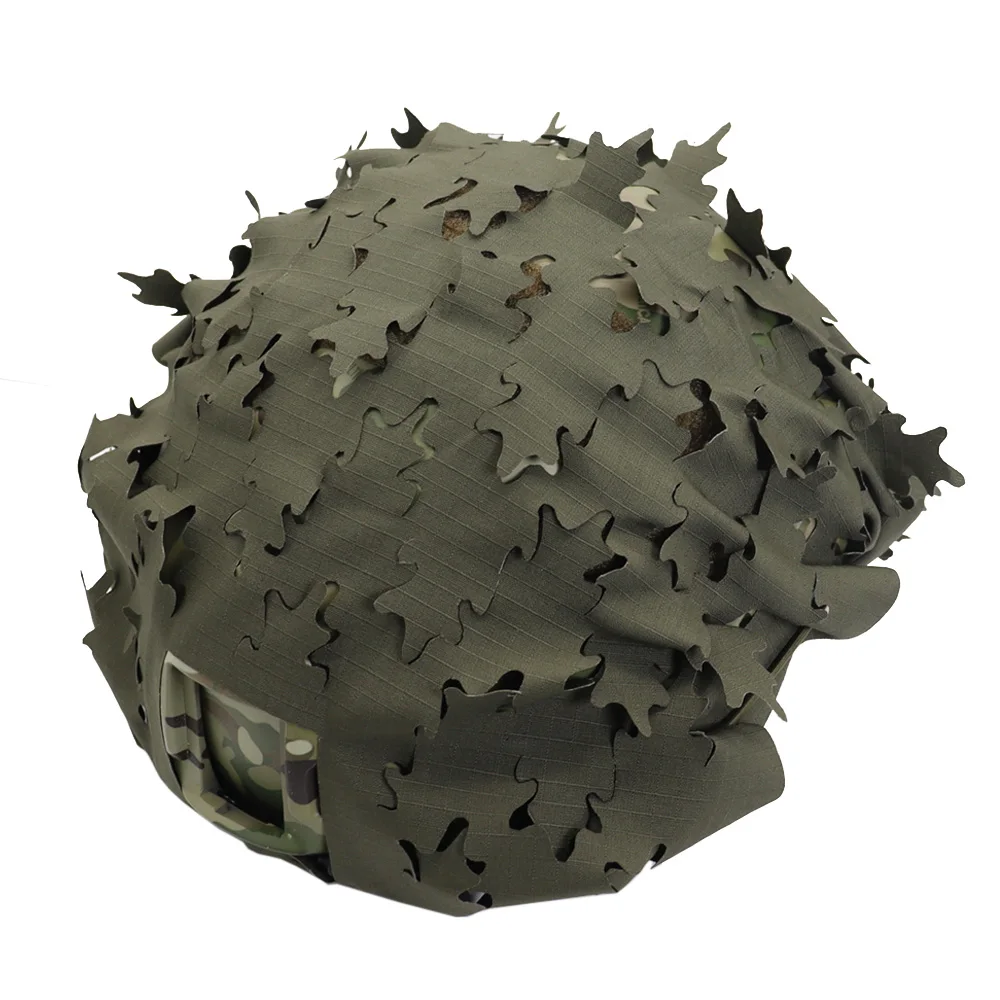Tactical FAST Helmet Cover 3D Camouflage Helmet Cloth Cover For FAST Helmet Hunting Airsoft Helmet Accessories