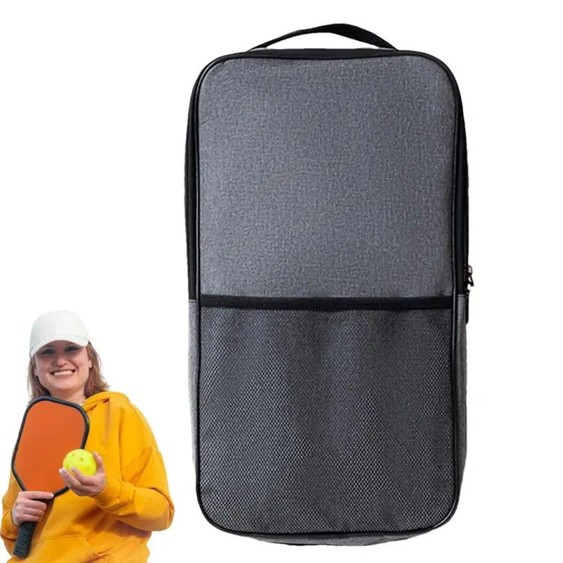 

Table Tennis Racket Case Lightweight Portable Paddle Case Breathable Honeycomb Panel Gear Equipment Bag Large Capacity Outdoor