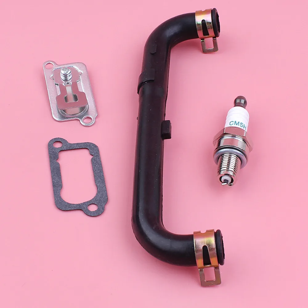 Imagem -05 - Válvula de Saída Óleo Assy Mangueira Tubo Spark Plug Kit para Honda Gx35 gx 35 Cortador de Grama Pequeno Tempos Motor Peças Reposição