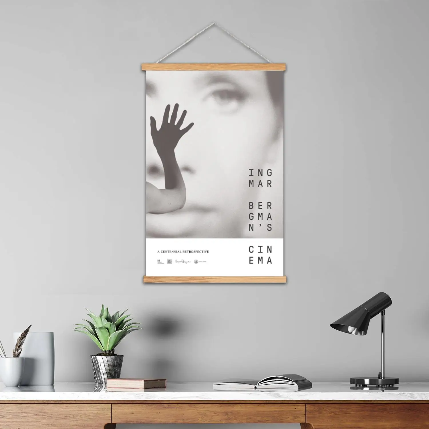 ingmar bergman Framed Wall Painting Canvas Art Poster and Wall Art,  Modern Family, Bedroom Decor, Posters,Decorative painting
