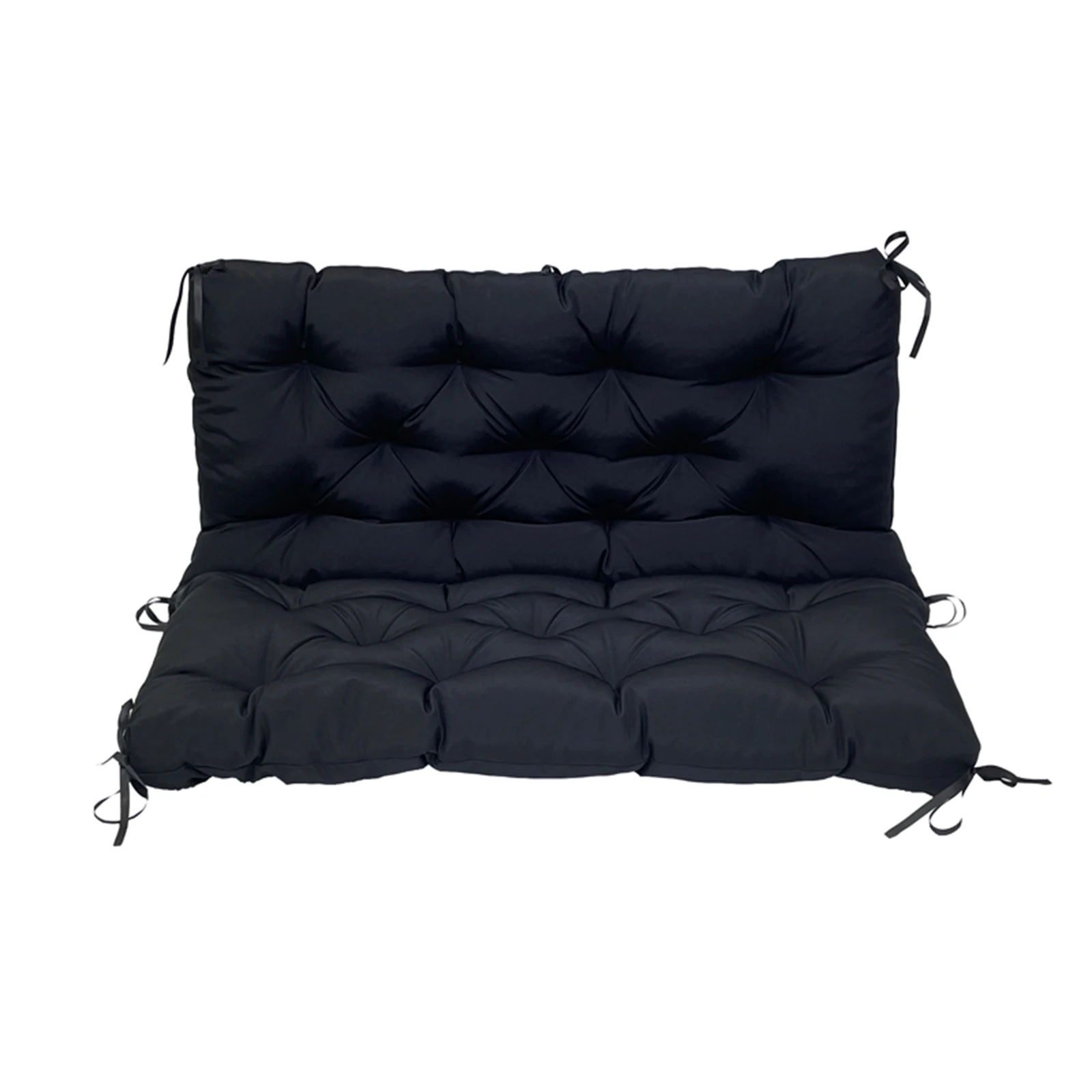NONE Großhandelsverkaufs-außenbank Kissen Garten Schaukel Sitz Kissen mit Rückenlehne 2/3 Sitzer Ersatz Kissen für Outdoor Schaukel Sofa Pad Sofa 7