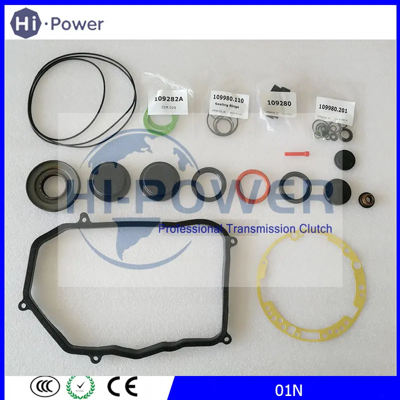 

01N Transmission Clutch Rebuild Kit for VW Passat B5 Santana 2000 BORA Gearbox Overhaul Repair Kit Seal Ring Gaskets