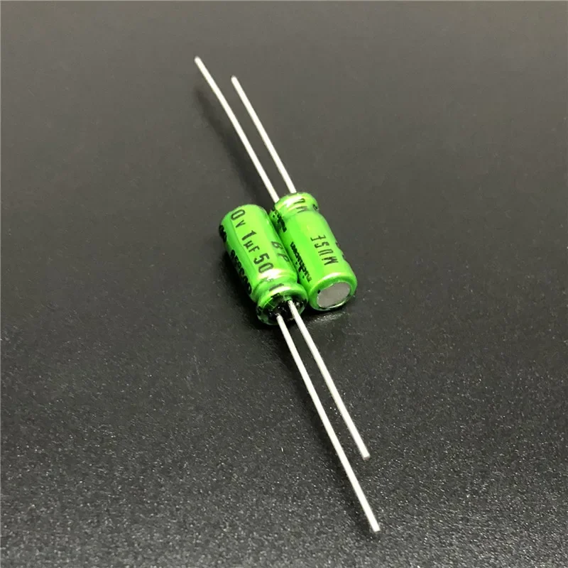 

10Pcs/100Pcs 1uF 50V NICHICON Muse BP 5x11mm 50V1uF Top Grade Bipolar Audio Capacitor copper pins HiFi DIY