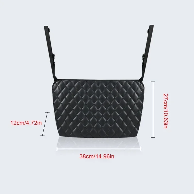 Car seat storage bag suitable for suspension between seats Car storage net bag Suspension storage bag Large capacity