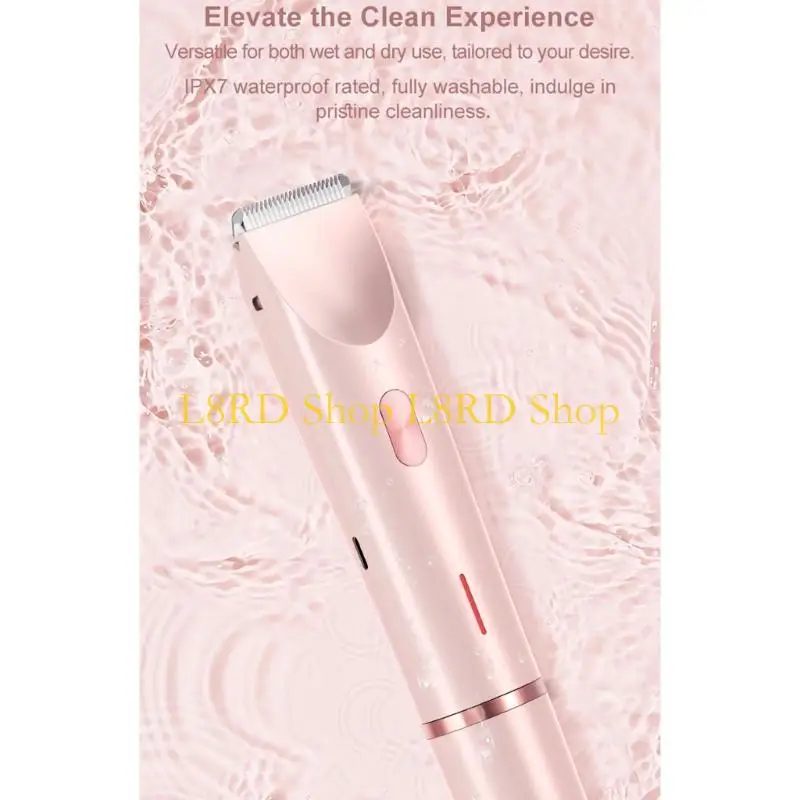 L8RD Ergonomic Women's Electric Razors Rechargeable Hair Trimming Machine