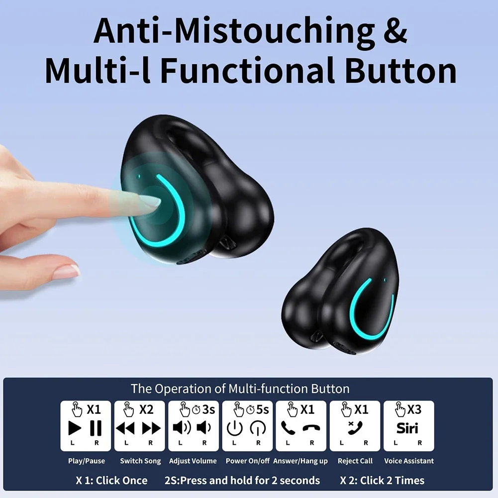 YYK-Q71 Q80 سماعة لاسلكية تعمل بالبلوتوث ترجمة سماعات أذن LED شاشة ديجيتال نوع-C شحن مترجم سماعة رأس للسفر والأعمال